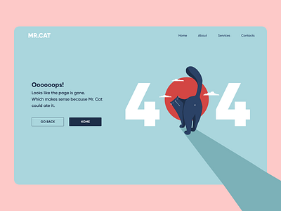 404 Page - Daily UI #008