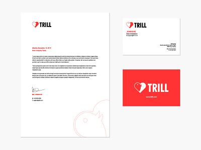 Trill Stationery Design