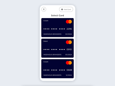 Credit Card Checkout Form app credit design ecommerce mobileapp prototype ui userflow ux xd