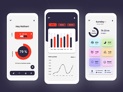 Sleep Tracker UI