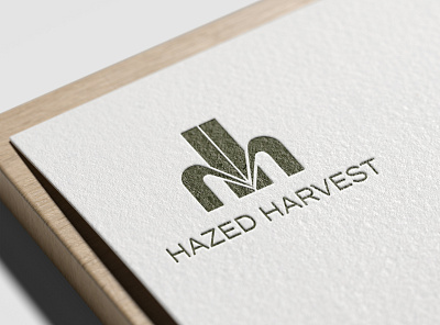 Hazed Harvest branding cannabis design graphic design logo minimal