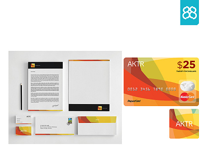 AKTR Logo & Brand Identity branding logo design