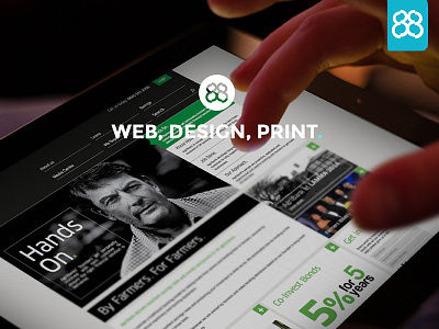 Eight Eight - Homepage Design web design web development