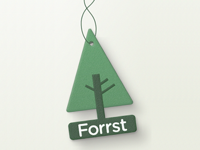 Forrst Frresh air freshener forest forrst fresh frresh logo rip tree