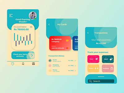 walletapp app app design bank app bankingapp card creative design finance ui wallet walletapp