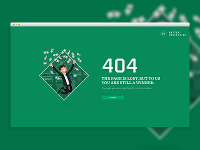 BC 404 404 desgin error ui web webdesgin