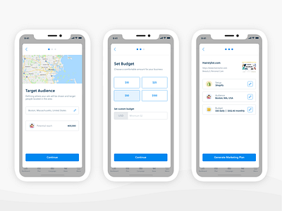 Cobiro mobile onboarding