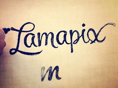 Lamapix Logotype Draft