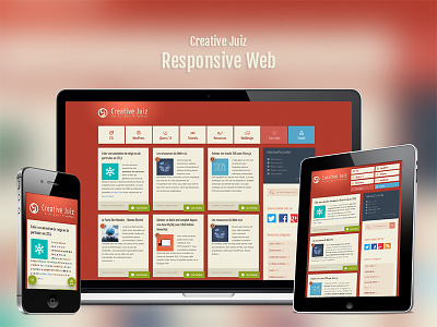 Creativejuiz Responsive blog creative responsive webdesign