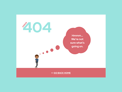 404 Page (Daily UI - Day 008) daily ui daily ui challenge dailyui error error 404 error page ui