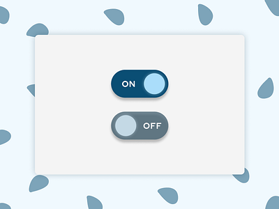 On/Off Switch (Daily UI - Day 015) 015 daily ui daily ui 015 daily ui challenge dailyui dailyui015 figma on off on off switch ui ui design