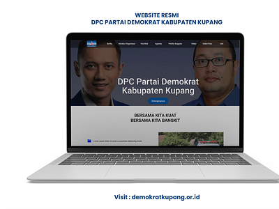 Website Resmi Partai Demokrat Kabupaten Kupang