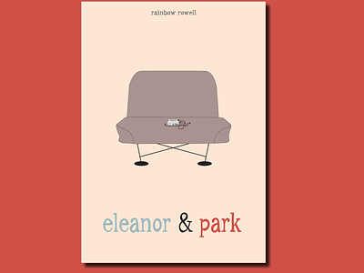 Eleanor and park creative design illustration minimalism minimalistic minimalposter poster poster design typography