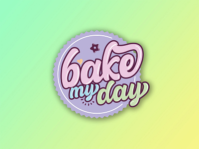 Bake my day branding bake my day illustration muffin pastry photography