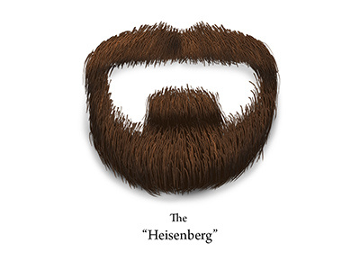 The Hairy Face of Hollywood - The Heisenberg collection illustration photoshop vector
