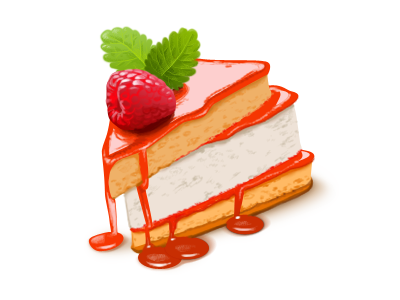 Cake cake gift icon