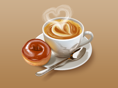 Coffee cappuccino coffee icon