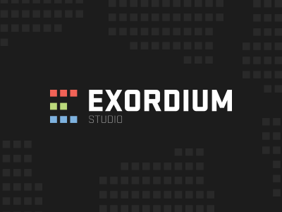 Exordium Studio branding croatia crotia development exordium game development games identity logo rgb studio