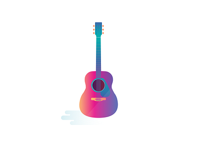 Guitar guitar illustration