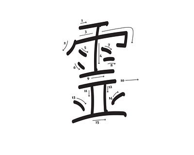 Reiki Symbols design japanese kanji reiki typography
