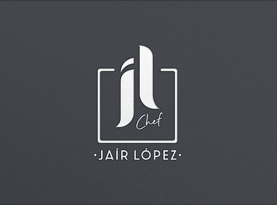 Jaír López branding design logo