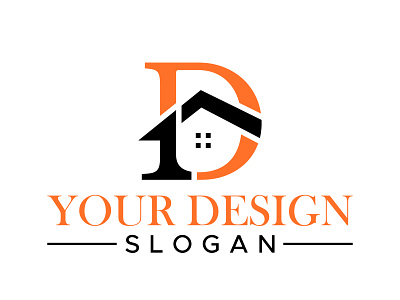 D & 1 Construction or Property Company Brand Logo