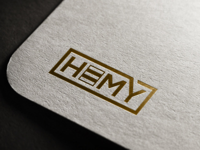 HEMY 3d logo brand logo branding design graphic design logo vector