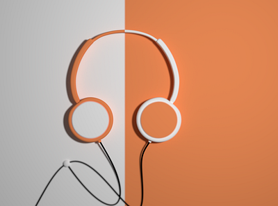 headphone design illustration