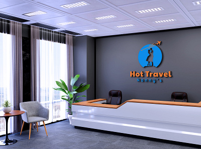 Hotel and Travel Logo Design 3d animation app art bannerdesign brandidentity branding corporate design design graphic design icon illustration logo logo design logodesign type typography ui ux vector