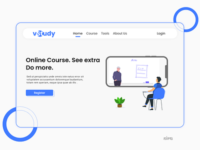 online course landing page