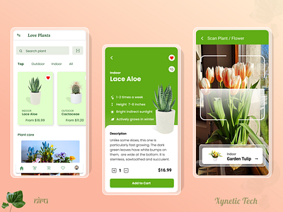Plant Shop app app design application cards ui dribbble ecommerce figma mobile mobile app mobile design niranjan uidesign uxui design