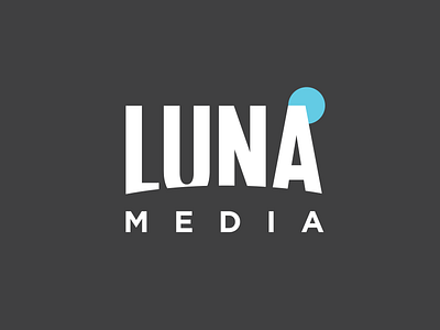 Luna Media Logo logo
