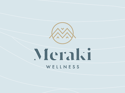 Meraki Wellness Brand Identity brand identity identity identity branding logo