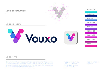 vouxo branding design illustration line art logo logo logodesign logodesigner logodesigns logoinspiration logoinspirations logomaker logomark logonew logoplace logos logotipo logotype symbol logo typography ui