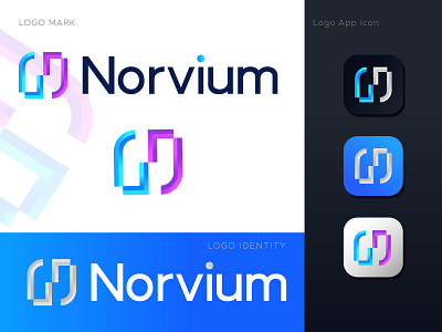 Norvium branding illustration line art logo logo logodesign logodesigner logodesigns logodesinger logoinspiration logoinspirations logomaker logomark logonew logoplace logos logotipo logotype ui ux vector