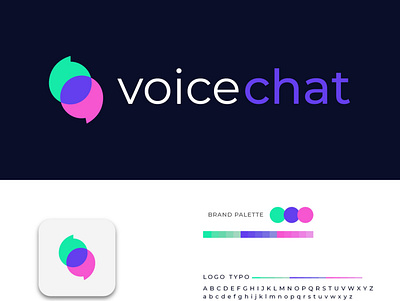 voice chat branding icon illustration line art logo logodesign logodesigner logoinspiration symbol logo ui ux