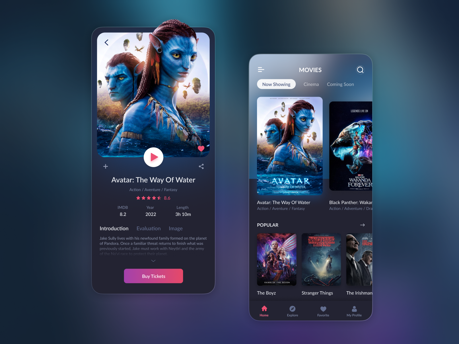 Movie App Concept by Nguyen Manh Viet on Dribbble