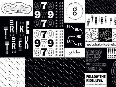 Trike Trek Trailer Wrap branding design grid layout illustration layout design mobility type typography vector