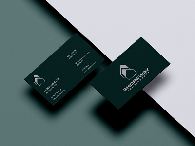 Minimal logo and business card logo