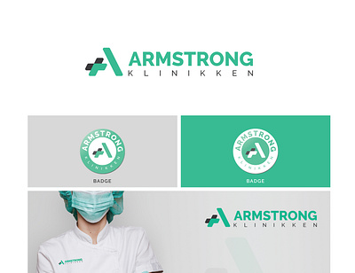 Clinical logo design. clinical logo medical minimal