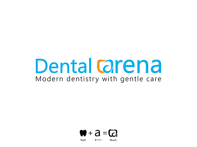 Dental Clinic Logo brand design brand identity branding branding design dental care dental clinic logo dental logo design flat illustrator logo logo design logos minimal typhography typography typography logo vector wordmark wordmark logo