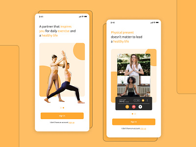 Onboard - ActiveBuddy the Fitness app app design application design fitness fitness app illustration ios design mobile onboard signing signup ui uidesign ux uxdesign uxui uxuidesign