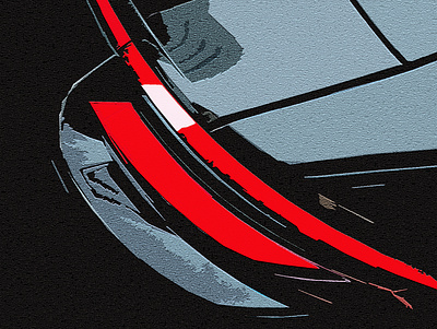 Porsche animation app art branding design illustration illustrator logo typography vector