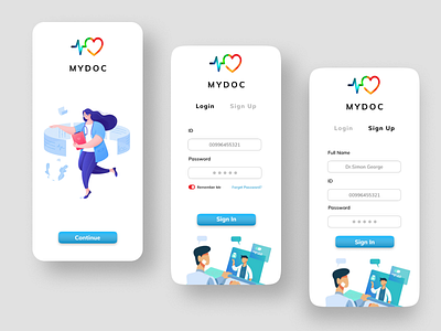 MYDOC app design figmadesign mobile app design mobile application mobile design mobile ui ui ui design uidesign uiux uiuxdesign