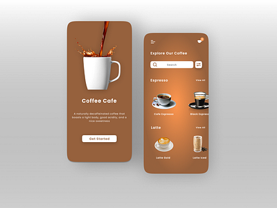 Coffee Cafe App