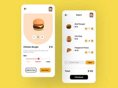 Food App best design dribbble best shot dribble shot figmadesign food app minimal mobile app design mobile application mobile design mobile ui trending trendy ui design ui ux uiuxdesign