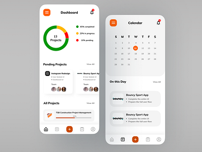 Trex Project Dashbaord application ui dribbble best shot mobile app popular shot project management project365 task management trending trending ui trendy