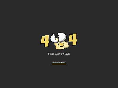 404 Error Page Design app concept design dailyui flat graphicdesign ui uiux vector webdesign website