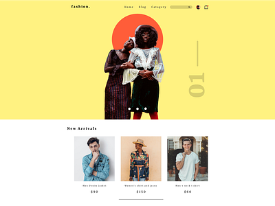 Fashion website design  UIUX - Web Inspiration