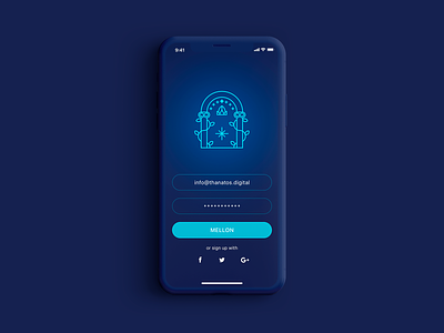 The Doors of Durin | Daily UI 001 @thanatosdigital app app design login login form login page login screen lord of the rings sign in sign in form sign in page sign in ui sign up sign up form sign up page sign up ui signin signup ui ui ux ui design